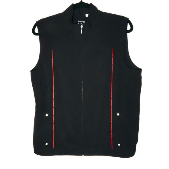Chico's Jackets & Blazers - ZENERGY By Chicos Black Yoga Workout Vest Size 2 Large